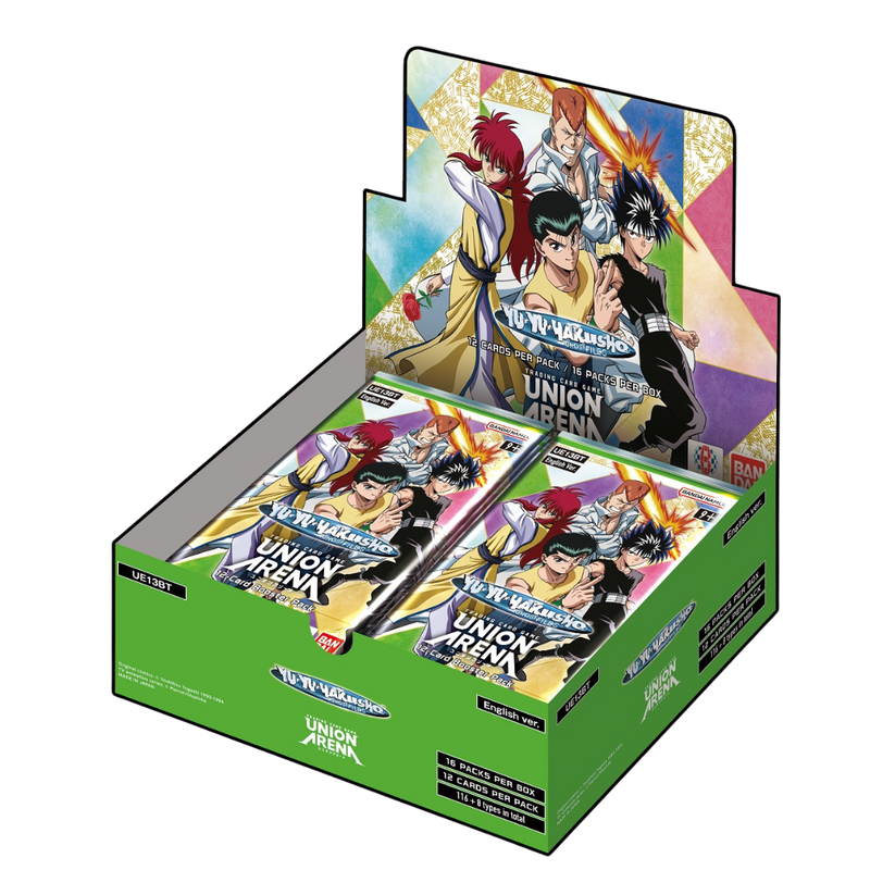 Union Arena Trading Card Game - Booster Box - UA21BT - YuYu Hakusho- Japanese