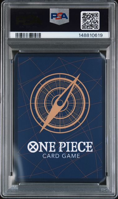 2025 One Piece OP10 – Royal Blood #119 Trafalgar Law (Manga Alternate Art) – PSA 10 (English)