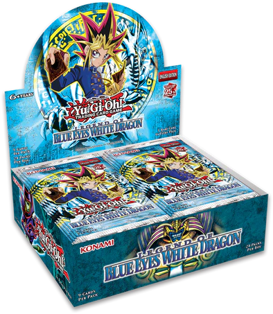 Yugioh Trading Card Game - Booster Box - 25th Anniversary Legend of Blue Eyes - English