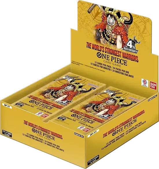 One Piece Trading Card Game - Booster Box - OP-17 - The World's Strongest Warriors - English