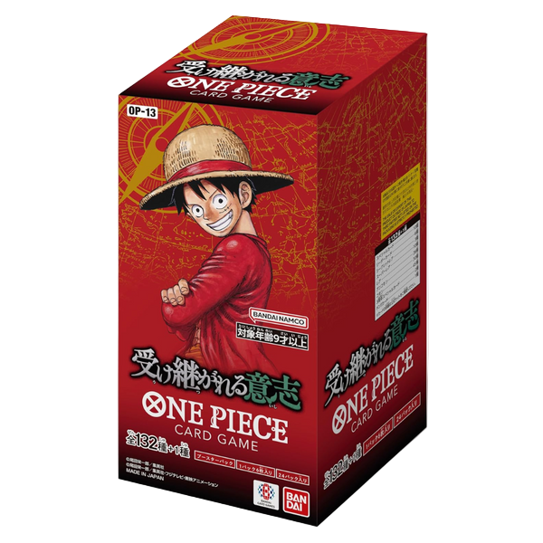 One Piece Trading Card Game - Booster Box - OP-13 - Carrying On His Will - Japanese