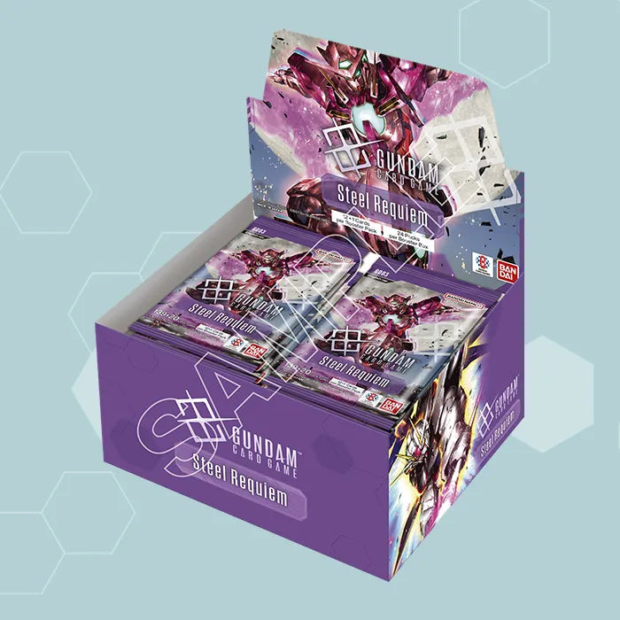 Gundam Card Game - Booster Box - GD03 - Steel Requiem - English