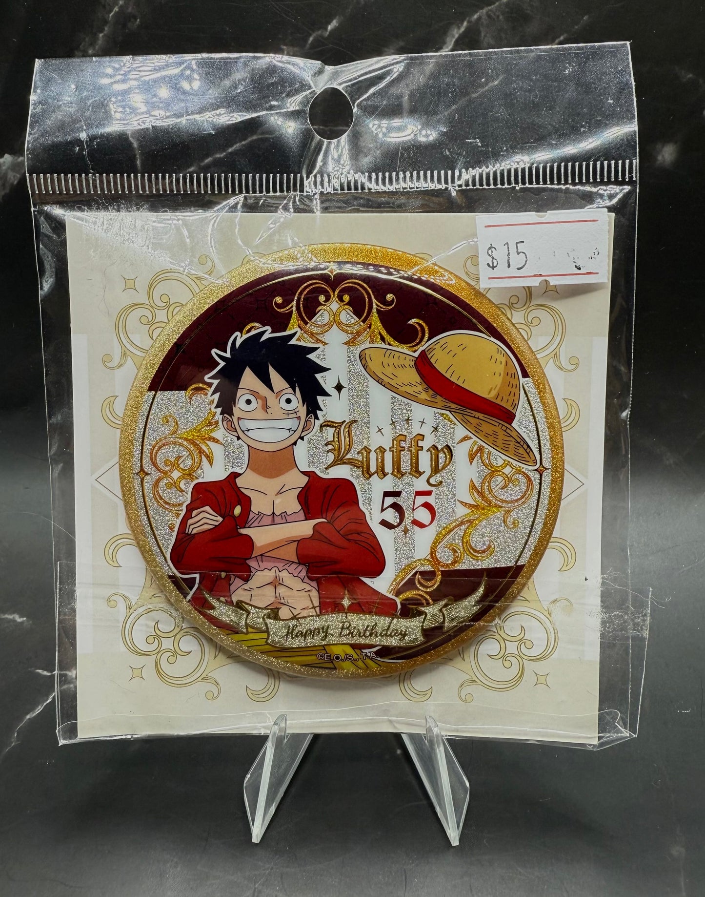 Anime Collection - Badge - Luffy Birthday