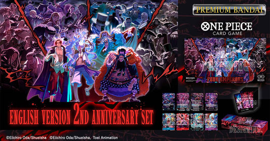 One Piece English Version 2nd Anniversary Set (Sealed Promotional Bundle)