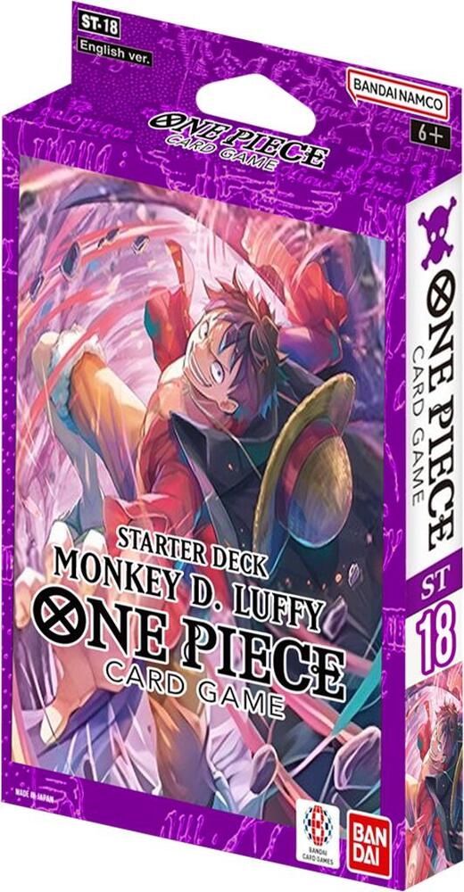 One Piece Trading Card Game - Starter Deck - ST18 - Monkey D. Luffy - English