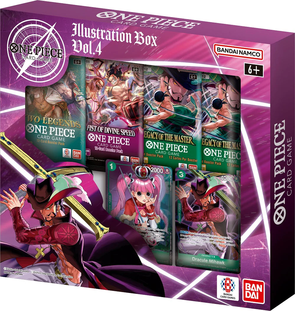 One Piece Trading Card Game - illustration box - Vol.4 - English