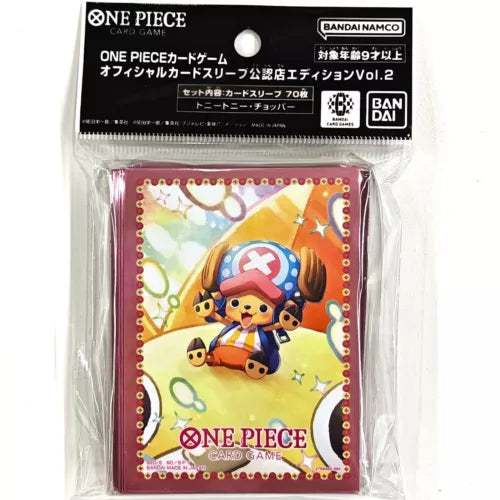 One Piece Trading Card Game - Official Card Sleeves - 70 Pack - Chopper