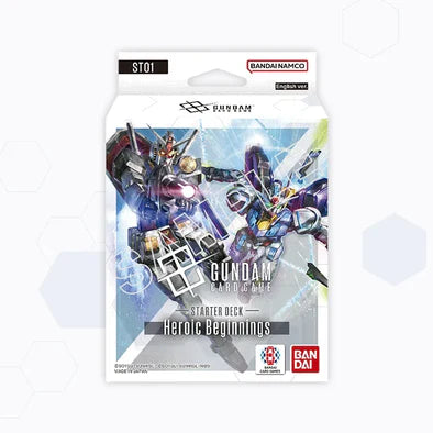 Gundam Card Game - Starter Deck - ST01 - Heroic Beginnings - English