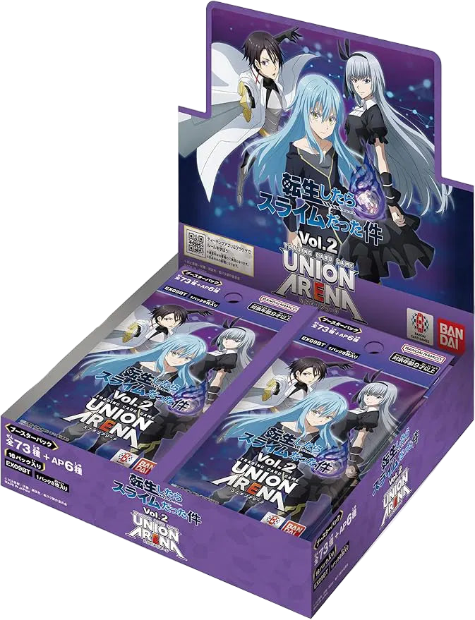 Union Arena Trading Card Game - Booster Box - EX09BT - That Time I Got Reincarnated as a Slime Vol.2 - Japanese