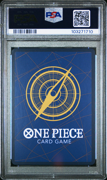 2024 One Piece OP08 – Two Legends #109 Monkey D. Luffy (Treasure Rare) – PSA 10 (English)