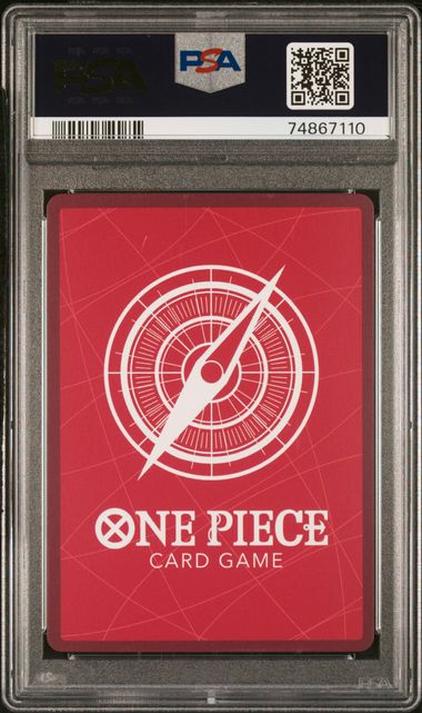 2022 One Piece OP01 – Romance Dawn #002 Trafalgar Law (Alternate Art – Pre-Errata) – PSA 10 (English)